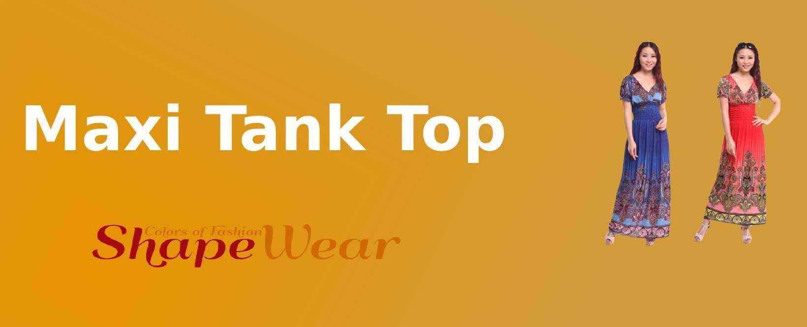 Maxi Tank Top - shapewear.pk