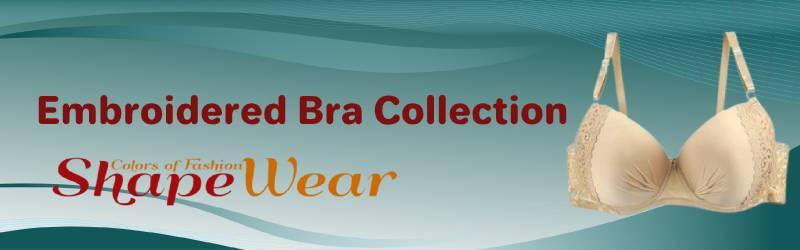 Embroidered Bra - shapewear.pk
