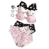 Cute Cartoon Bra & Panty Set | Hello Kitty Style Lingerie | Soft & Adorable Girls