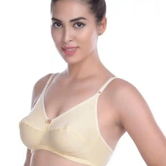 Non-Padded Wire-Free Cotton Bra | Everyday Comfort Support for Women