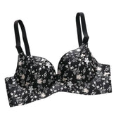 Printed Cotton Bra for Girls | Student Bra | Wire-Free & Comfortable