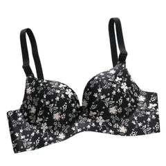 Printed Cotton Bra for Girls | Student Bra | Wire-Free & Comfortable