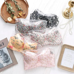 Printed Cotton Bra for Girls | Student Bra | Wire-Free & Comfortable