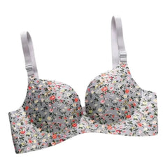 Printed Cotton Bra for Girls | Student Bra | Wire-Free & Comfortable
