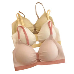 "Seamless Padded Wireless Bra for Women | Ultra Comfort Everyday Bralette Set