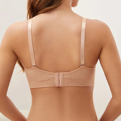 Seamless Maternity & Nursing Bra – Wireless Comfort Support with Easy Clip Access