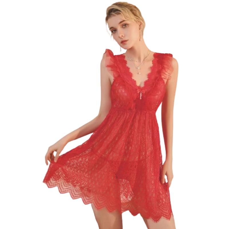 Sexy Lace Night Dress | Honeymoon Bridal Sexy nighty shapewear.pk Sexy Lace Night Dress | Honeymoon Bridal Sexy nighty shapewear.pk