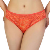 Shapewear Mesh Marvel Bikni Brief-Burnt Sienna | Ladies Cotton Panties online in Pakistan