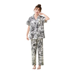 Stylish Leopard Loungewear Set | Trendy Night Suit for Women