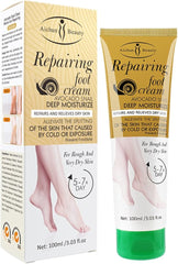 Repairing Foot Cream Avocado Snail Deep Moisturizing Prevent Frostbite Relieves Dry Rough Skin 100ml