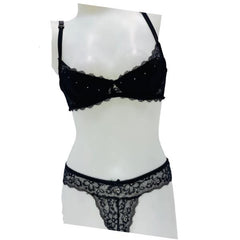 All Net Padded Bra Panty Set Online In Pakistan for Ladies