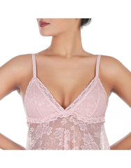 All over Lace Baby-doll night dress