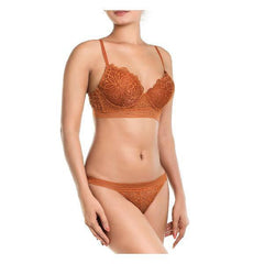 All Over Sheer Lace Bra and Panty Set