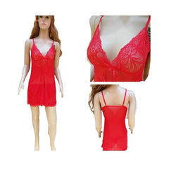 Baby-doll beautiful Net Short Nighty