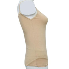 Body Hugging Stretchable Cotton Camisole With Lace For Women