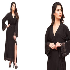 Bridal Nighty Set Women Sleepwear with Bra Panty Set Long Nightwear for Ladies