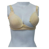 Buttoned Cups Feeding Bra