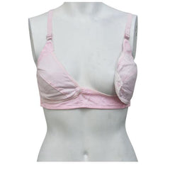 Buttoned Cups Non Padded Nursing Bra