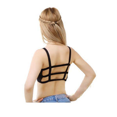 Cotton Bra Wirefree Non Padded Cotton Bra Everyday Bra White Cotton Bra Stylish Back Strap