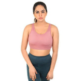 Cut-out Back Medium Impact Sports Bra