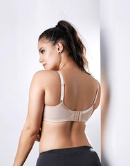 Delicate Minimiser Full Coverage Bra With Non-Stretch Cups