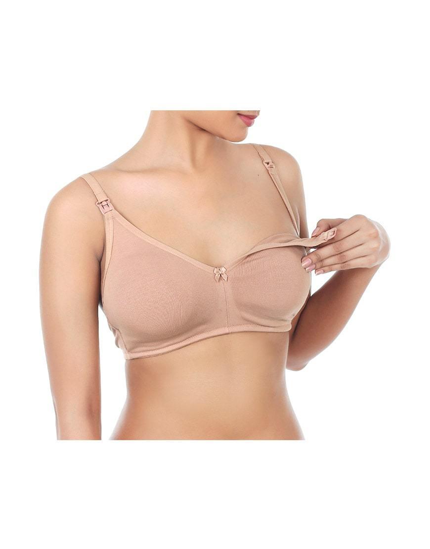 Branded padded bra with price Double layered Wire-free Nursing Bra-Shapewear.  Pk –