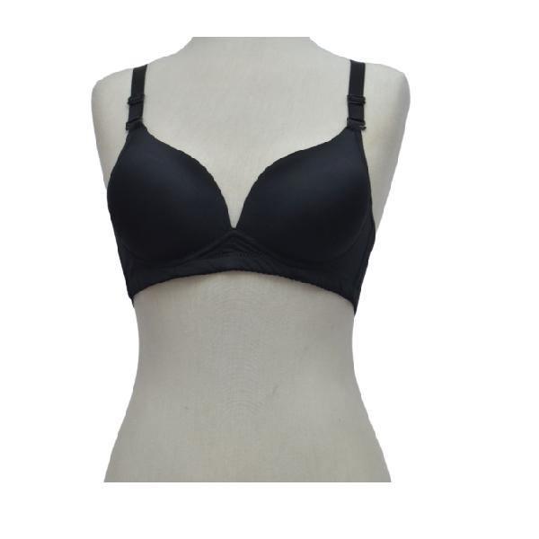 Poly Cotton T-Shirt Imported Bra, Size: 32-34-36-38, Plain at Rs