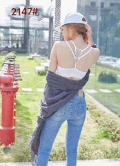 Every-day Cotton Bra With Fancy Back