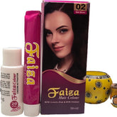 Faiza Hair Color 02 Dark Brown