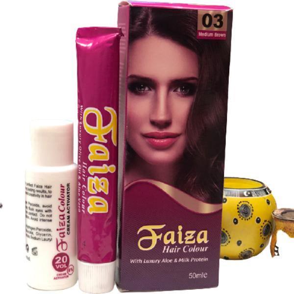 Faiza Hair Color 03 Medium Brown