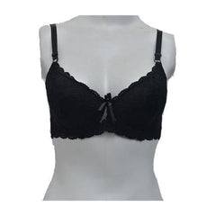 Floral Net Delicate Bra