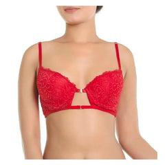 Front Open Pushup Bra Panty Set