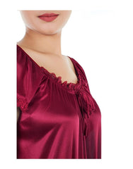 Full Length Cap Sleeve Nighty