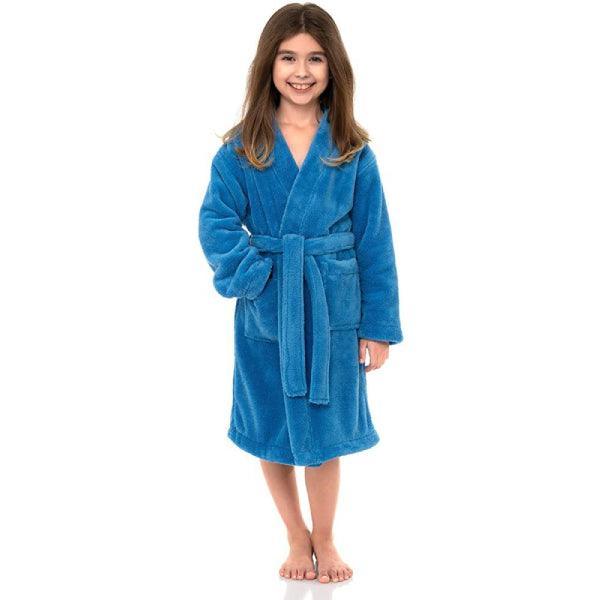 Kids Bathrobe Pure Cotton Baby Bathrobe Toddler Cotton Bathrobe