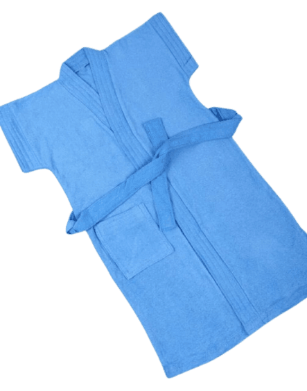 Kids Bathrobe Pure Cotton Baby Bathrobe Unisex Bathrobe For Young
