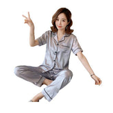 Stylish Nightwear Silk Design Night Suit For Women