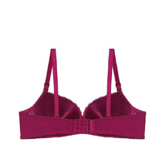 Latest Fashionable Nylon B Cup Thin sponge Sexy Lace underwire Ladies bra | Lightly Padded Underwire Bra