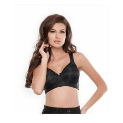No Sag Full-Cup Bra With Non-Stretch Jacquard