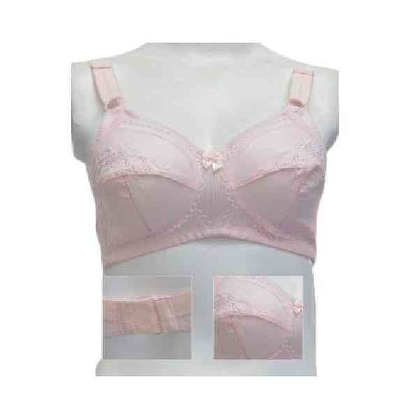 Non Padded Cotton Bra Woven Cotton Bra With Cup Slit Bra without Underwire