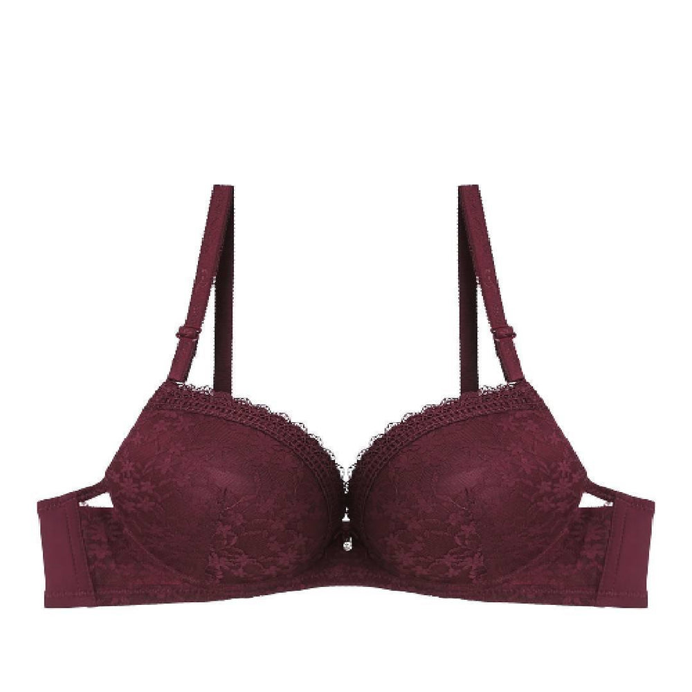 Nylon B Cup thin sponge sexy Lace underwire Ladies bra | Lightly Padded Underwire Bra