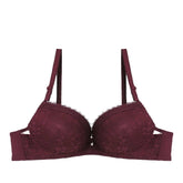 Nylon B Cup thin sponge sexy Lace underwire Ladies bra | Lightly Padded Underwire Bra