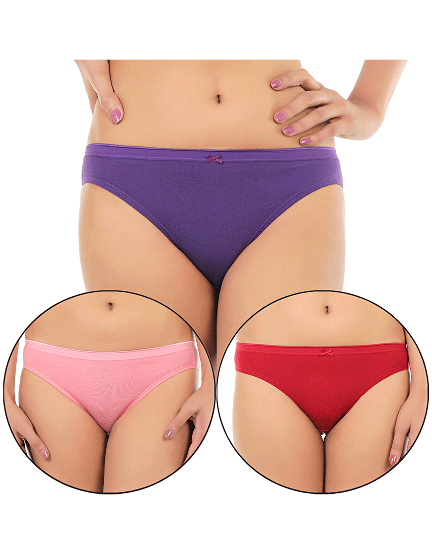 Pack OF 3 Cotton Panties