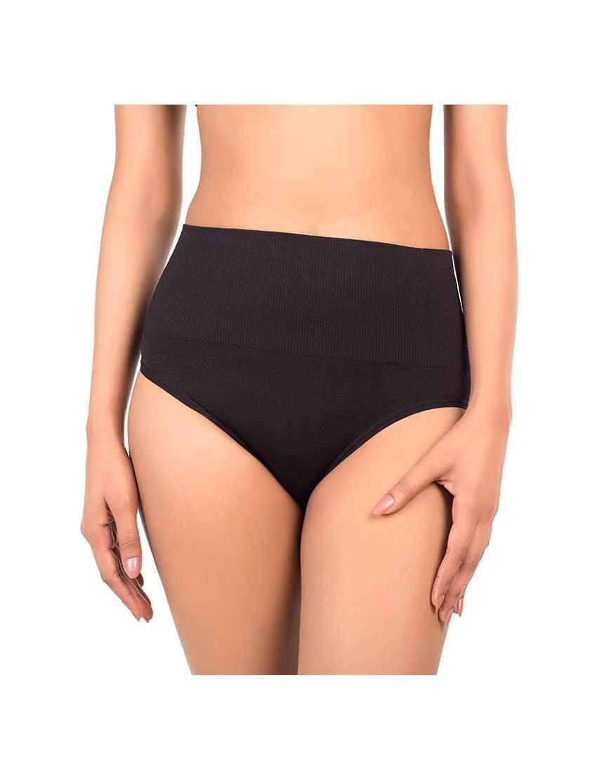 Women Shapewear Tummy Control High-Waist Panty Body Shaper Bodysuit  Underwear Traceless Slimming Panties