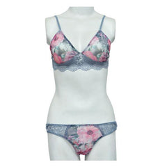 Passion Bra Panty Set | Women Sexy Bra and Panty Set 2 Piece Outfits Lace Babydoll Bodysuit