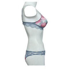 Passion Bra Panty Set | Women Sexy Bra and Panty Set 2 Piece Outfits Lace Babydoll Bodysuit