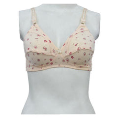 Printed Cotton Woven Bra With Thigh and Tummy Shaper | High Waist Thigh Shaper Shapewear