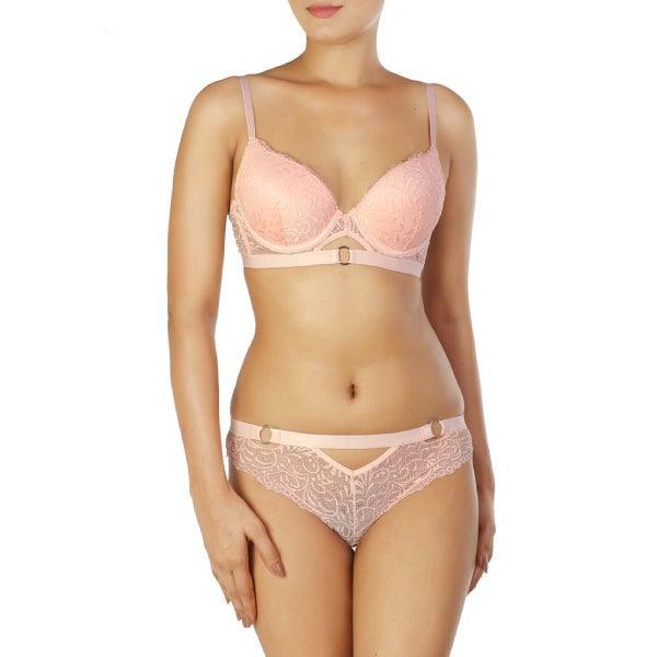 Womens Push Up Bra for Small Chest Soft Padding Lace Underwire Add