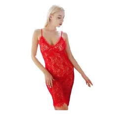 Sexy Nighty Bridal Nighty Net Nightdress Red Nighty Beautiful Semi Transparent Night Gown