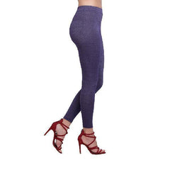Shimmer Stretchy Ankle Length Leggings