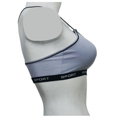 Sports Glamour X Back Blouse Bra